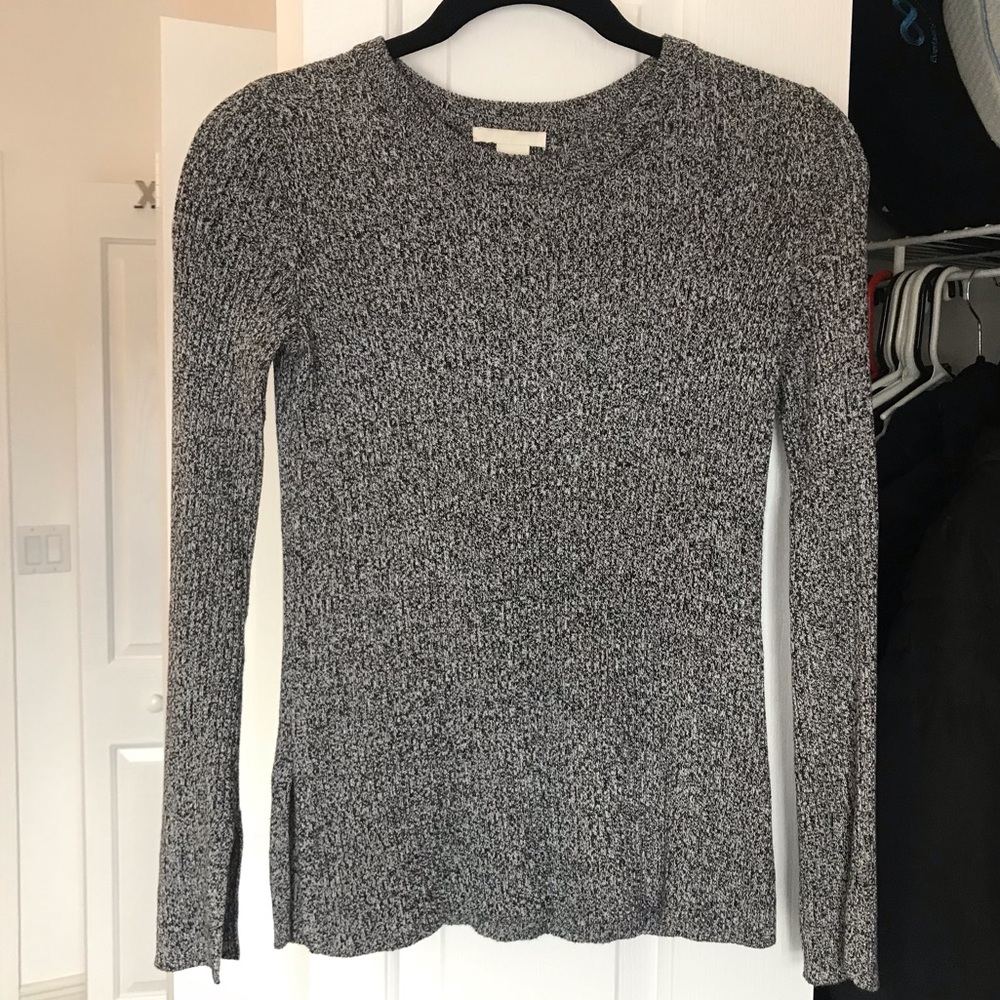 H&M heather-grey sweater - like new!
